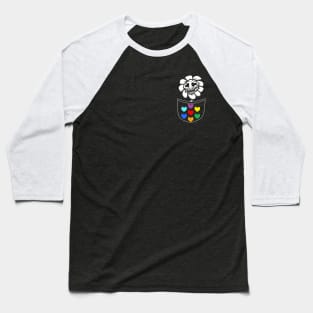 Pocket Flowey Baseball T-Shirt